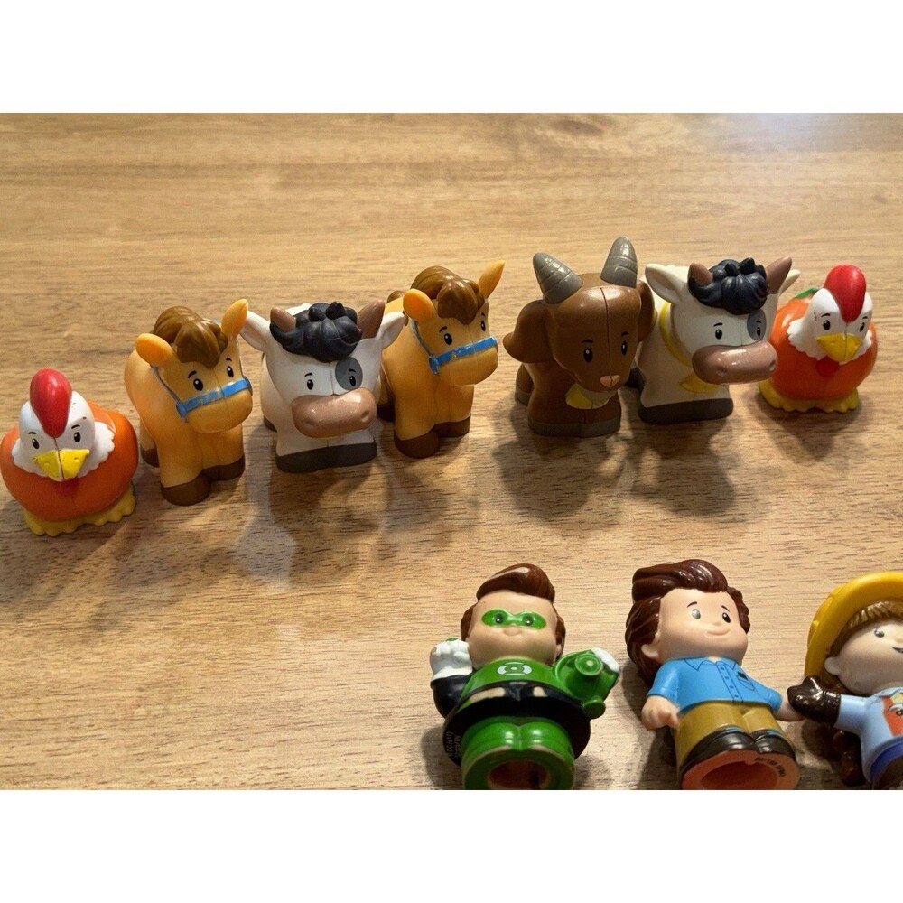 Fisher-Price Little People Lot Of 37 Figures Girls Boys Animals Car Princess - Picture 9 of 12